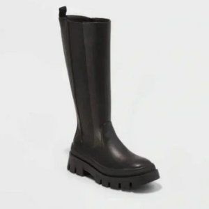 Women's Corene Tall Boots Black - A New Day 10